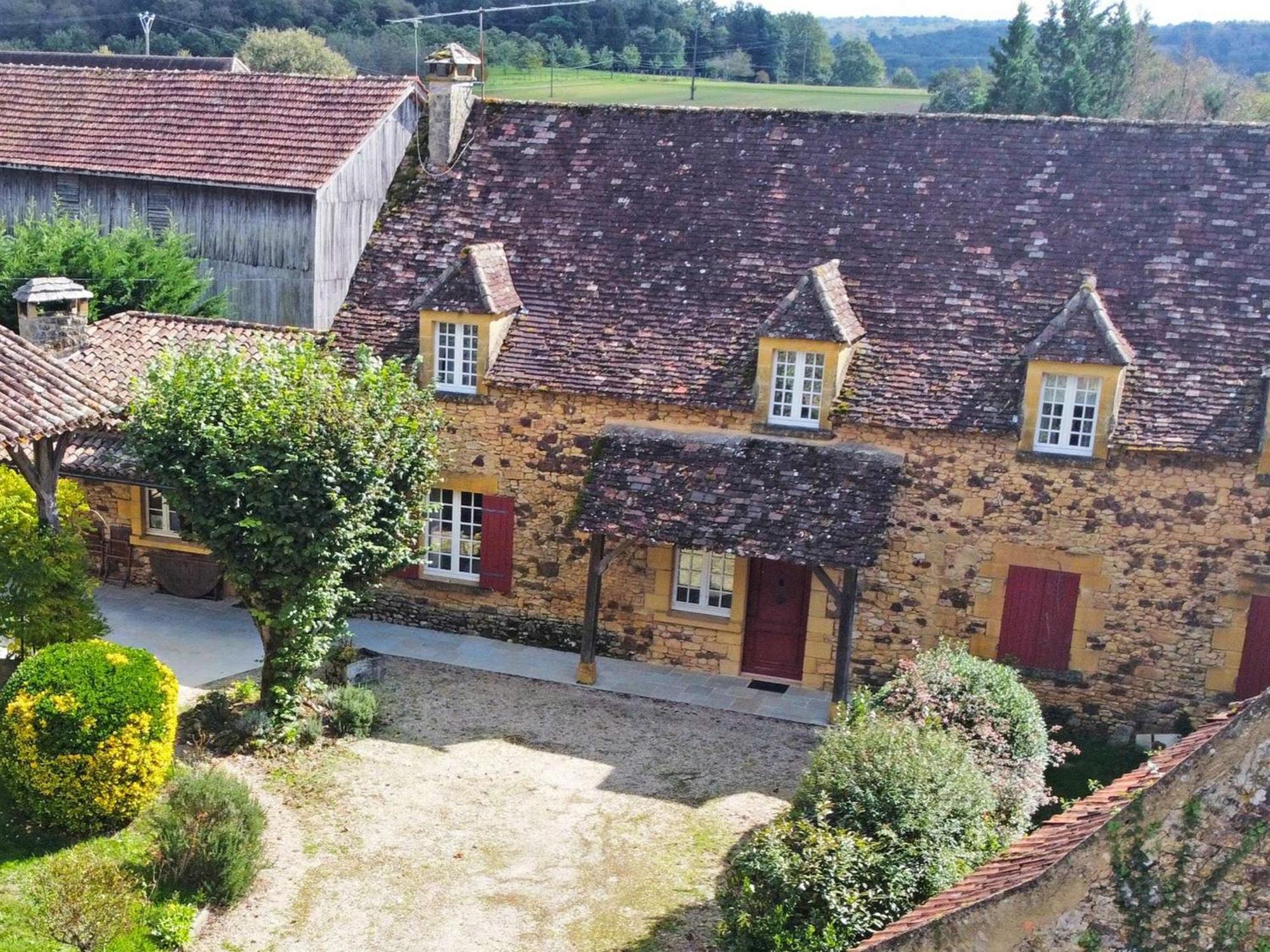 Charmante Maison En Pierre Avec Piscine Privee, 8 Personnes, Proche Des Bastides - Fr-1-824-19 Le Buisson-de-Cadouin Экстерьер фото
