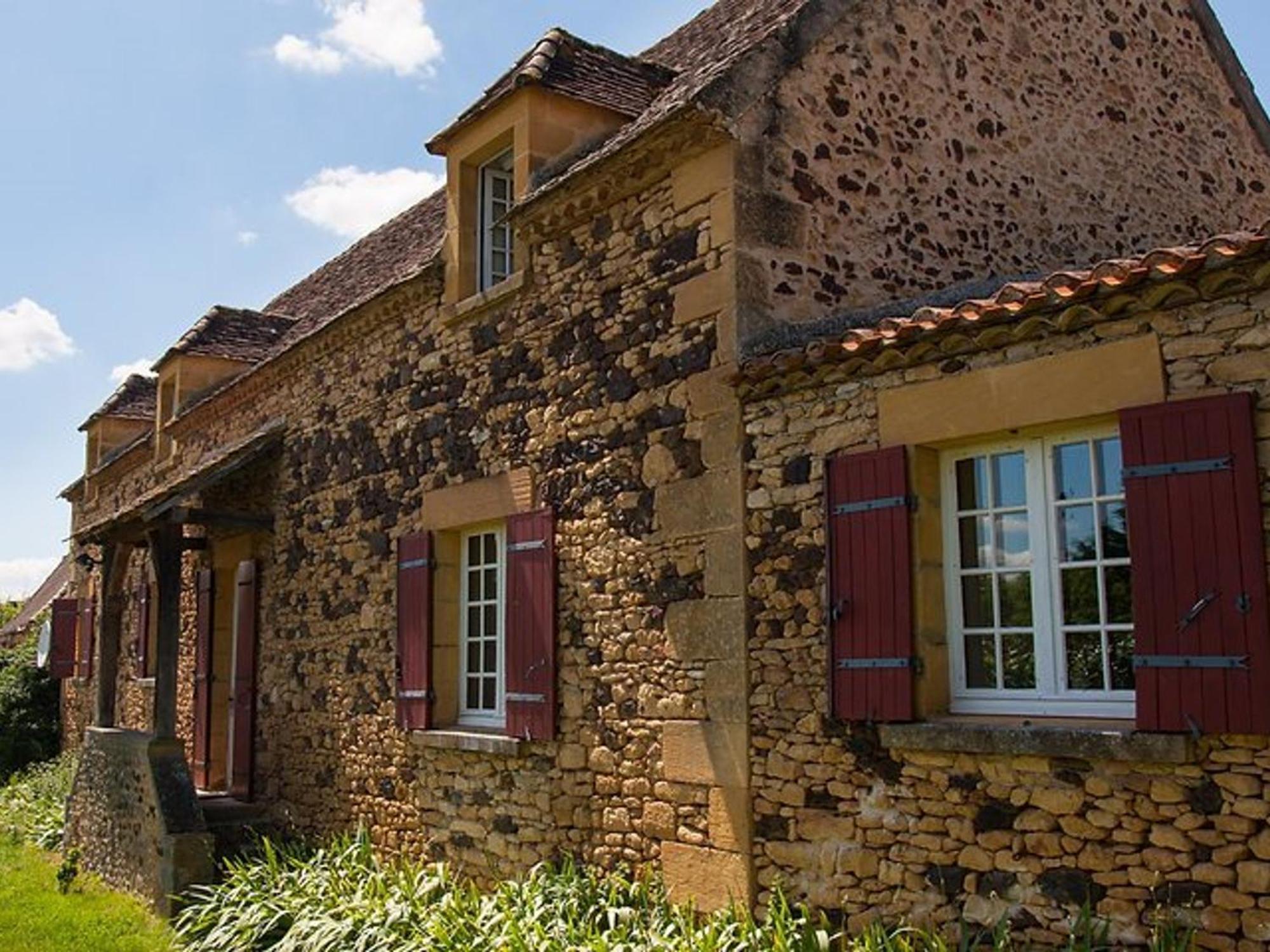 Charmante Maison En Pierre Avec Piscine Privee, 8 Personnes, Proche Des Bastides - Fr-1-824-19 Le Buisson-de-Cadouin Экстерьер фото